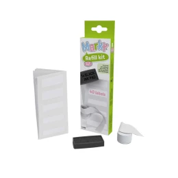Снимка на Резервен комплект за печат Marky, с тампон и етикети
