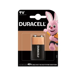 Снимка на Алкална батерия Duracell, 6LR61, 9 V, AAA
