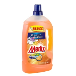 Снимка на Препарат за почистване на паркет и ламинат Medix, 1.4 L