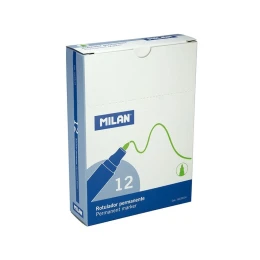 Снимка на Milan Перманентен маркер, объл, зелен