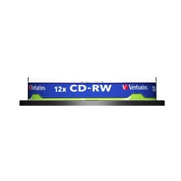 Снимка на CD-R VerbatimW, презаписваем, 700 MB, 12x, с покритие против надраскване, 10 броя в шпиндел