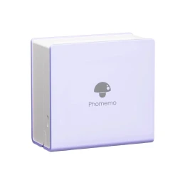 Снимка на Принтер Phomemo M02-PL, преносим, мини, без мастило, максимална широчина на етикета 53 mm, лилав