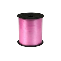 Снимка на Лента-панделка, гланц, 0.5 cm, 200 m, розова