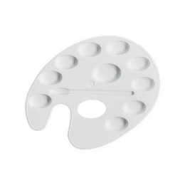 Снимка на Filipov Палитра за рисуване, пластмасова, бяла