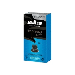 Снимка на Lavazza Кафе капсула Dek Nespresso, стандарт, алуминиева, 10 броя