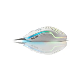 Снимка на Мишка Yenkee Shotgun 3030WE, геймърска, 6400 dpi, USB, бяла
