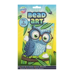 Снимка на Moxy Оцветяване с мъниста - Бухал, А5