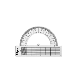 Снимка на Filipov Транспортир, 180 градуса, 10 cm