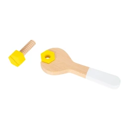 Снимка на Small Foot Куфар с инструменти, дървен, 33 х 6 х 27 cm, 44 части