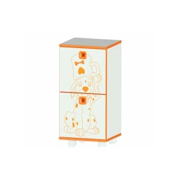 Снимка на Шкаф RFG Rocky, с 2 чекмеджета, 400 х 370 х 800 mm, ПДЧ 18 mm, с колелца