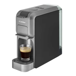 Снимка на Кафе машина Catler ES700, за капсули Dolce Gusto, Nespresso, Caffissimo, 1350 W, налягане на помпата 15 бара, черно-сребриста