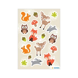 Снимка на Herma Самозалепващи се етикети Горски кът, 3 листа