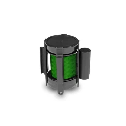 Снимка на Лента за ограничително колче, 210 cm, зелена, широчина 45 mm