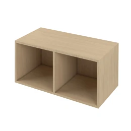 Снимка на Стелаж Narbutas Choice, 800 x 400 x 370 mm, ПДЧ, меламин избелен дъб, меламин избелен дъб