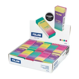 Снимка на Milan Гума за молив Sunset 320, цветна