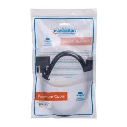 Снимка на Преходник Manhattan HDMI MALE към DVI-D 24+1 MALE, 1.8 m