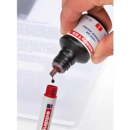 Снимка на Edding Мастило за маркер за бяла дъска BT30, 30 ml, червено