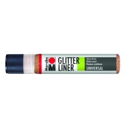 Снимка на Marabu Контур за текстил Glitter Liner, № 586, 25 ml
