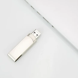 Снимка на Office 1 USB флаш памет Premium, USB 2.0, 16 GB, метална, сребриста