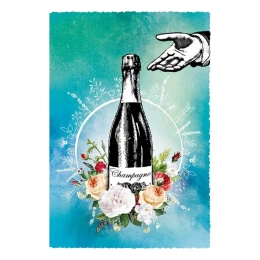 Снимка на Gespaensterwald Картичка Silver Line, шампанско