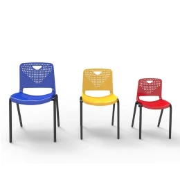 Снимка на Ученически стол RFG Stilo, от V до VIII клас, 380 х 350 х 430 mm, полипропилен, зелен