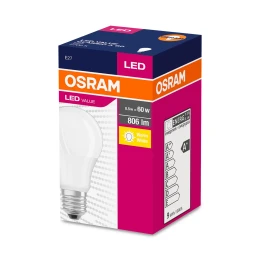 Снимка на Kрушка Osram LED, E27, 9W, 230V, 806 lm, 2700K
