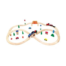 Снимка на Nowa Szkola Комплект влак с релси, 41.5 x 28.5 x 7.5 cm