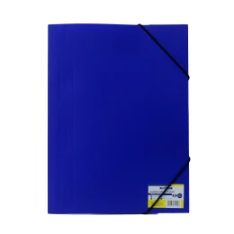 Снимка на Office 1 Папка, PP, с ластик, синя
