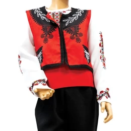 Снимка на Риза, за носия, с печат, къса, мъжка, 4 г