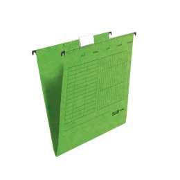 Снимка на Falken Папка за картотека, V-образна, зелена, 5 броя