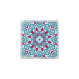 Снимка на Gespaensterwald Подложка за чаша, мраморна, синя