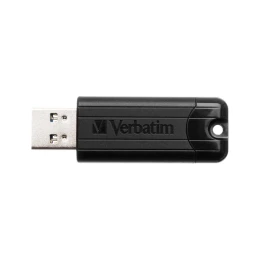 Снимка на USB флаш памет Verbatim Pinstripe, USB 3.2, 16 GB, черна