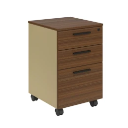 Снимка на Контейнер за Бюро RFG Elmaz, 400 x 420 x 620 mm, ПДЧ, австралийски дъб и сиво