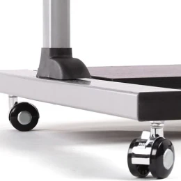 Снимка на Работна маса за компютър и монитор Lumi WST-01, на колелца, максимално тегло 60 kg