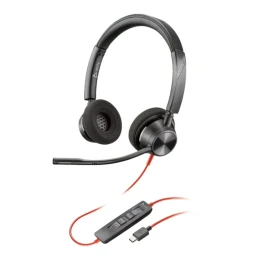 Снимка на Слушалки HP Poly Blackwire 3320, с кабел 2.17 m, с микрофон, USB Type-C/Type-A адаптер, USB Type-C/USB Type-A, 94 dB