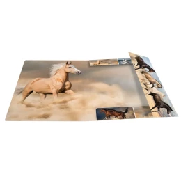 Снимка на Herma Папка Animals, картонена, с ластик, A4, коне