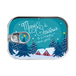 Снимка на Gespaensterwald Картичка-консерва, Merry Xmas & Happy New Year - Къщички