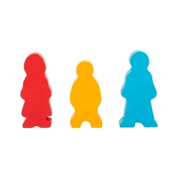 Снимка на Small Foot Влакче с релси, дървено 45 х 60 х 9.5 cm, 40 части