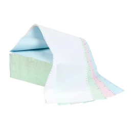 Снимка на Безконечна принтерна хартия, 240 mm, 11'', 4 пласта, цветна