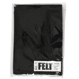 Снимка на Creativ Company Филц А4, 1.5 mm, черен, 10 броя