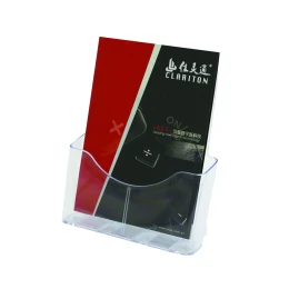 Снимка на KEJEA Поставка за брошури, вертикална, А4, прозрачна