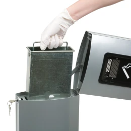 Снимка на Пепелник Rubbermaid Metropolitan, сив, 6 l