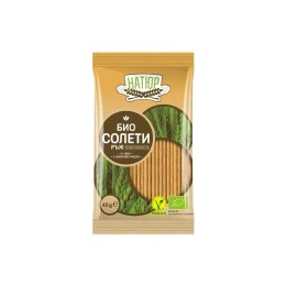 Снимка на Пълнозърнести солети Натюр, от ръж, 45 g