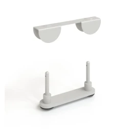 Снимка на Крак Narbutas My Space, метален 130 х 30 х 18 mm, бели