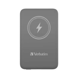 Снимка на Външна батерия Verbatim Charge 'n' Go, магнитна, 10000 mAh, USB Type-C, сива