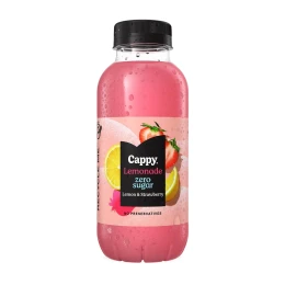 Снимка на Cappy Лимонада Zero, лимон и ягода, 0.4 L