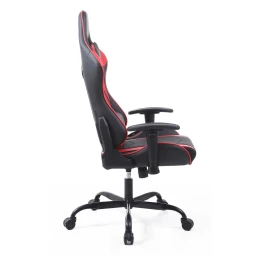 Снимка на Геймърски стол RFG Bake, екокожа, метална основа, до 130 kg, черно-червен