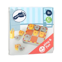 Снимка на Small Foot Морски шах с котки и мишки, магнитни, дървени