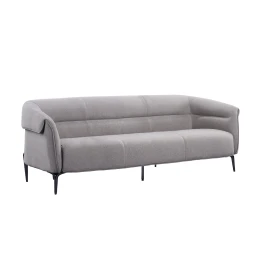 Снимка на Диван RFG Megan, триместен, текстил, метална основа, сив