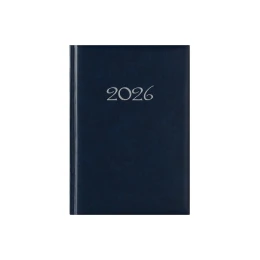 Снимка на Календар-бележник Виктория, без дати, A5, твърда подвързия, син